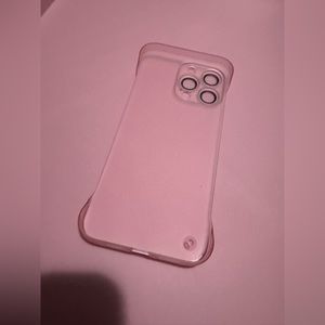 Pink iPhone 15 Pro Max Phone Case - Bumper Only